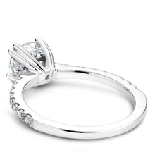 Load image into Gallery viewer, Noam Carver White Gold Double Prong Diamond Solitaire Engagement Ring (0.33 CTW)