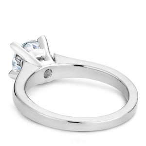 Noam Carver White Gold Engagement Ring with Prongs
