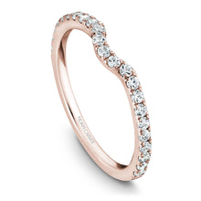 Load image into Gallery viewer, Noam Carver Rose Gold Diamond Engagement Ring with Halo (0.50 CTW)