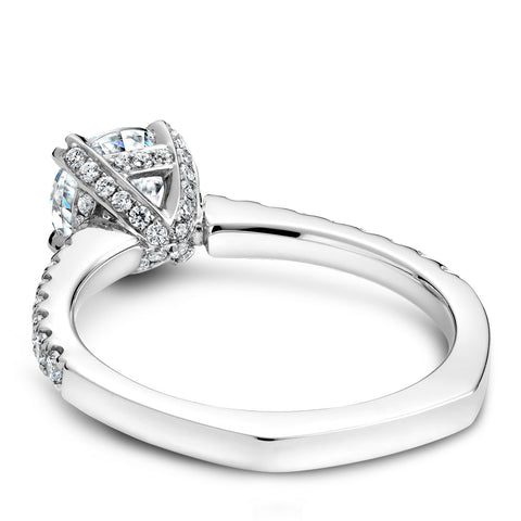 Noam Carver White Gold Diamond Engagement Ring Setting (0.39 CTW)