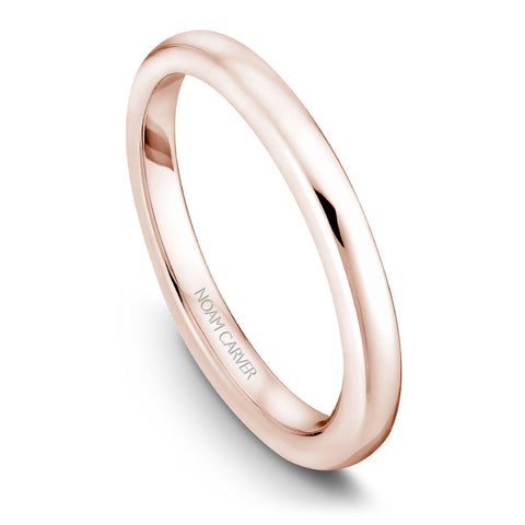 Noam Carver Rose Gold Solitaire Engagement Ring