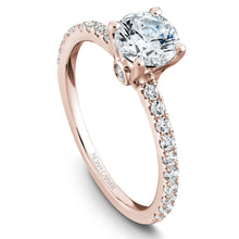 Load image into Gallery viewer, Noam Carver Rose Gold Diamond Engagement Ring (0.34 CTW)