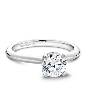 Noam Carver White Gold Engagement Ring Setting