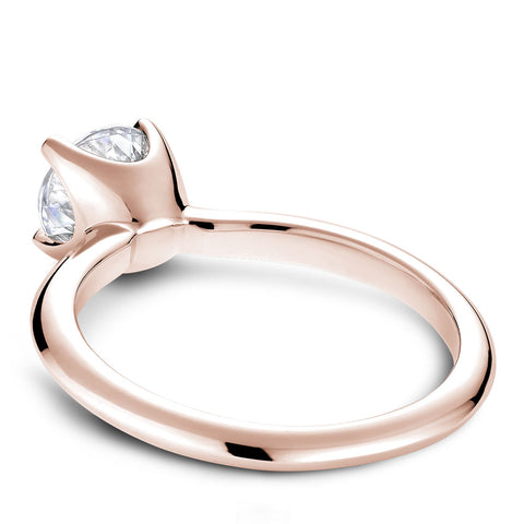 Noam Carver Rose Gold Engagement Ring Setting