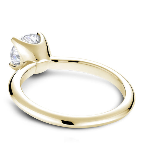 Noam Carver Yellow Gold Engagement Ring Setting