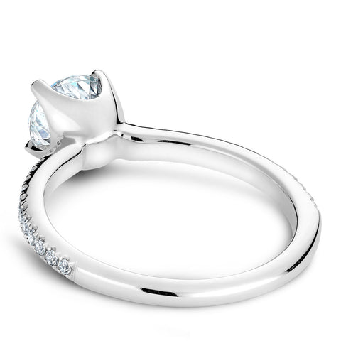 Noam Carver White Gold Diamond Engagement Ring (0.16 CTW)