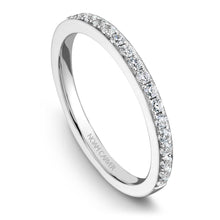 Load image into Gallery viewer, Noam Carver White Gold 3-Sided Channel Set Diamond Engagement Ring with Halo (1.11 CTW)