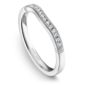 Noam Carver White Gold Vintage Diamond Engagement Ring (0.32 CTW)