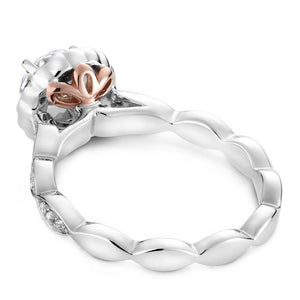 Noam Carver White Gold Halo Diamond Engagement Ring (0.27 CTW)