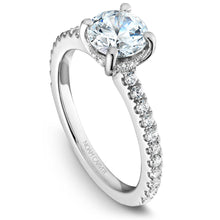 Load image into Gallery viewer, Noam Carver White Gold Diamond Engagement Ring (0.39 CTW)