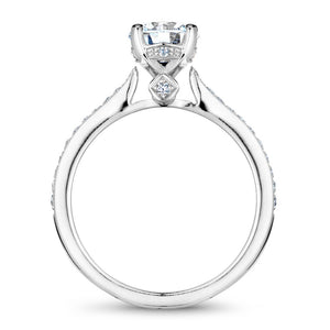 Noam Carver White Gold Diamond Engagement Ring Setting (0.23 CTW)