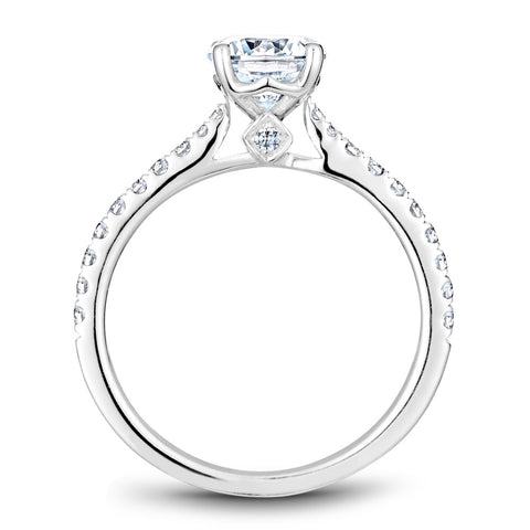 Noam Carver White Gold Diamond Engagement Ring (0.38 CTW)