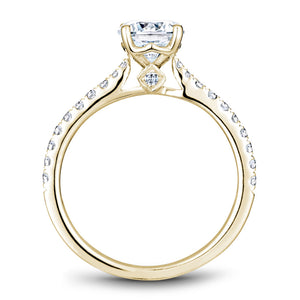 Noam Carver Yellow Gold Diamond Engagement Ring (0.27 CTW)