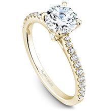 Load image into Gallery viewer, Noam Carver Yellow Gold Diamond Engagement Ring (0.27 CTW)