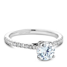 Load image into Gallery viewer, Noam Carver White Gold Diamond Engagement Ring (0.29 CTW)