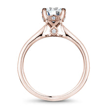 Load image into Gallery viewer, Noam Carver Rose Gold Channel Set Diamond Engagement Ring (0.27 CTW)