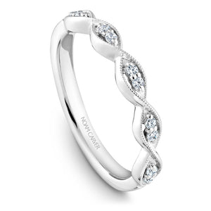 Noam Carver White Gold Vintage Diamond Engagement Ring (0.15 CTW)