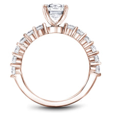 Load image into Gallery viewer, Noam Carver Rose Gold Shared Prong Diamond Engagement Ring (0.72 CTW)