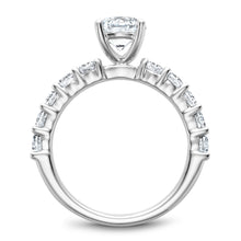 Load image into Gallery viewer, Noam Carver White Gold Shared Prong Diamond Engagement Ring (0.91 CTW)
