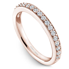 Load image into Gallery viewer, Noam Carver Rose Gold Channel Set Diamond Engagement Ring with Double Halo (0.67 CTW)