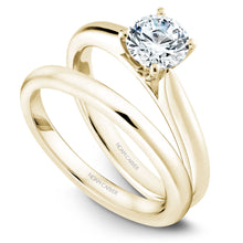 Load image into Gallery viewer, Noam Carver Yellow Gold Solitaire Engagement Ring