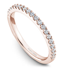 Load image into Gallery viewer, Noam Carver Rose Gold 3-Stone Diamond Engagement Ring (0.70 CTW)