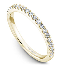 Load image into Gallery viewer, Noam Carver Yellow Gold 3-Stone Diamond Engagement Ring (0.70 CTW)