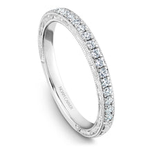 Load image into Gallery viewer, Noam Carver White Gold 3-Stone Diamond Engagement Ring (0.66 CTW)