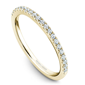 Noam Carver Yellow Gold 3-Stone Diamond Engagement Ring (0.51 CTW)