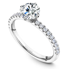 Load image into Gallery viewer, Noam Carver White Gold Diamond Engagement Ring (0.28 CTW)