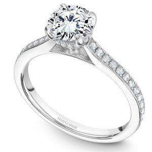 Noam Carver White Gold Channel Set Diamond Engagement Ring (0.30 CTW)