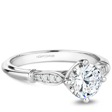 Load image into Gallery viewer, Noam Carver White Gold Vintage Diamond Engagement Ring (0.06 CTW)