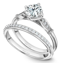 Load image into Gallery viewer, Noam Carver White Gold Vintage Diamond Engagement Ring (0.06 CTW)