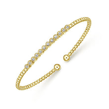 Load image into Gallery viewer, Gabriel &amp; Co. Bujukan Yellow Gold Bracelet (0.15 CTW)