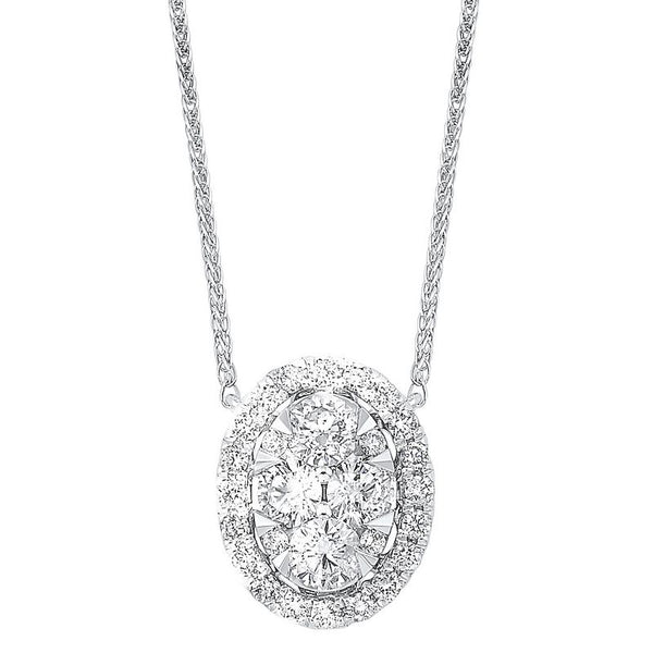 14K Diamond Pendant (0.50 CTW)