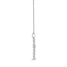 Load image into Gallery viewer, IDC Signature Collection: White Gold Cross Pendant (0.51 ctw)