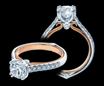 Verragio Couture Round Diamond Engagement Ring (0.30 CTW)
