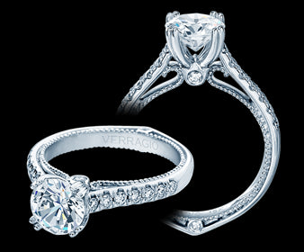 Verragio Couture Round Diamond Engagement Ring Setting (0.30 CTW)