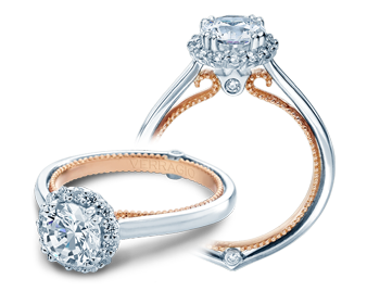 Verragio Couture Round Diamond Engagement Ring Setting (0.20 CTW)