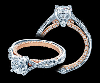 Verragio Couture Round Diamond Engagement Ring (0.50 CTW)