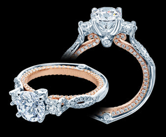 Verragio Couture Round Diamond Engagement Ring Setting  (0.75 CTW)