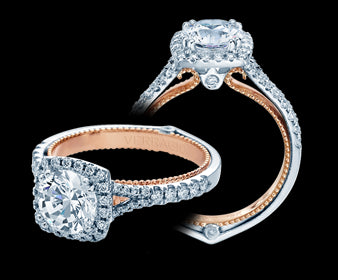 Verragio Couture Round Diamond Engagement Ring (0.35 CTW)