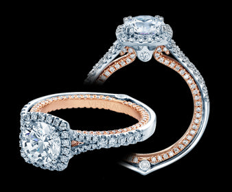 Verragio Couture Round Diamond Engagement Ring (0.70 CTW)