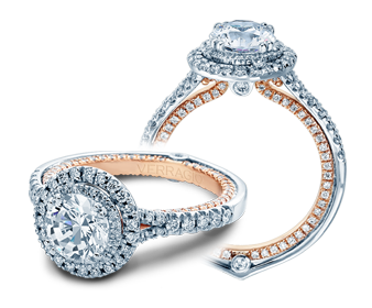 Verragio Couture Round Diamond Engagement Ring Setting (0.75 CTW)