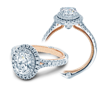 Verragio Couture Oval Diamond Engagement Ring Setting (0.45 CTW)