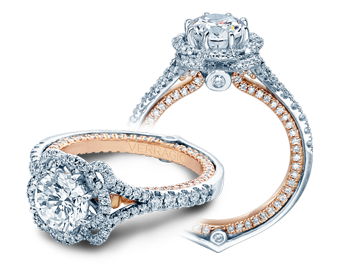 Verragio Couture Round Diamond Engagement Ring Setting (0.75 CTW)