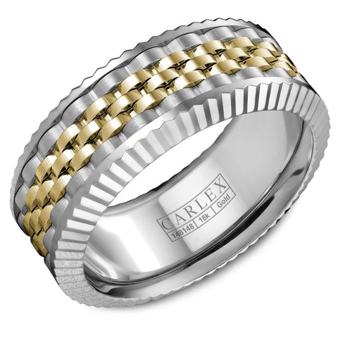 CARLEX G3 Mens Wedding Band CX3-0023YYWW