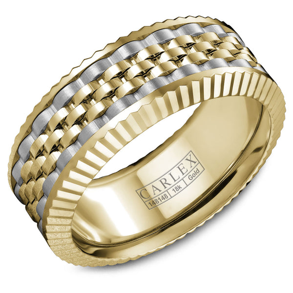 CARLEX G3 Mens Wedding Band CX3-0023YYWY