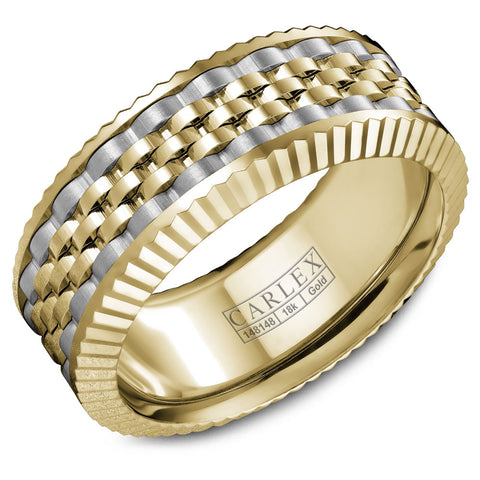 CARLEX G3 Mens Wedding Band CX3-0023YYWY