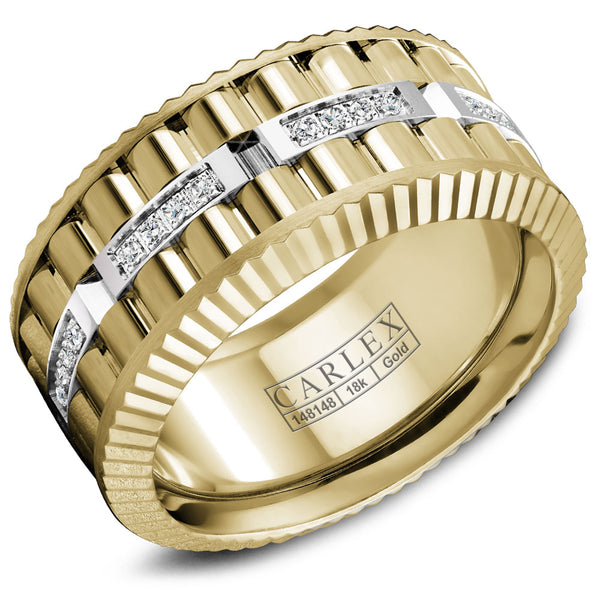 CARLEX G3 Mens Wedding Band CX3-0030WYY